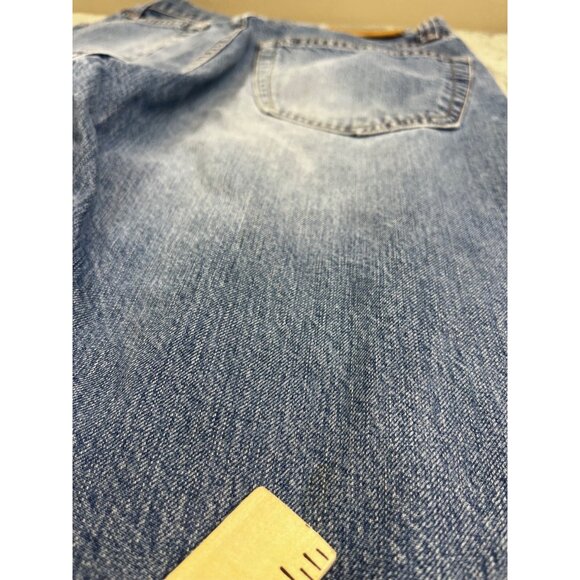 Vintage Banana Republic Jeans Women 31R High Waisted Straight Leg Blue Denim Y2K - Picture 8 of 15